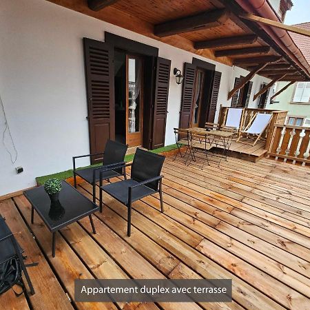 Appartements Duplex 3 Et 4 Personnes - Climatisation - Village Elu Parmi Les "Plus Beaux Villages De France" - Route Des Vins - Centre Alsace Bergheim Buitenkant foto